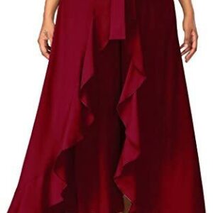 H Women'S Regular Maroon Skirt