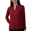 Women's 100% Polyester Regular Fit Shirt