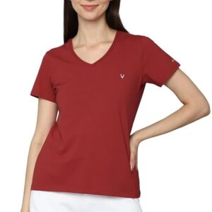 Women's 100% Polyester Regular Fit T-Shirt
