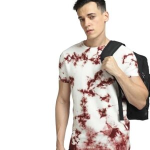 JONES Men's Printed Regular Fit Crew Neck T-Shirt