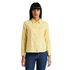 Pep Women's Cotton Regular Fit Shirt