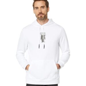 Lagerfeld Paris Men's Soft Solid Hoodie