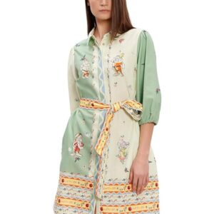 MODA Women's Cotton A-Line Mini Dress