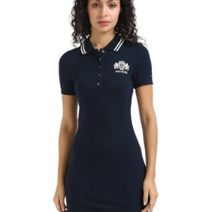 Tommy Women's Cotton A-Line Above The Knee Casual Dress
