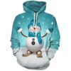 Men Unisex Christmas Hoodie Sweatshirts Casual Printed Kangroo Pocket Pullover