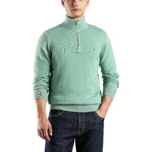Solid Regular-Fit Cotton Sweater