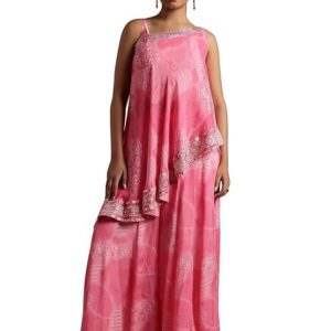 Women's Silk Blend Regular Co-Ords Set