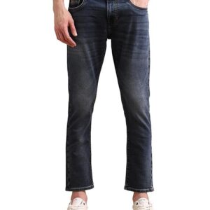 Polo Assn. Denim Men's Cole Comfort Cropped Fit Blue Ultra Soft Jeans