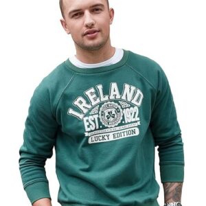 Traditional Craft Ltd. Bottle Green Republic of Ireland Sweatshirt