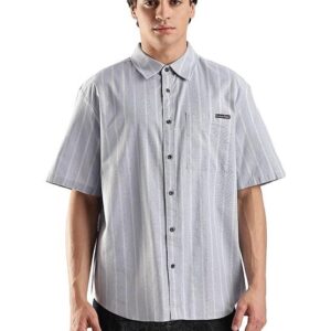 Calvin Jeans Striped Relaxed-Fit Oxford Woven Shirt